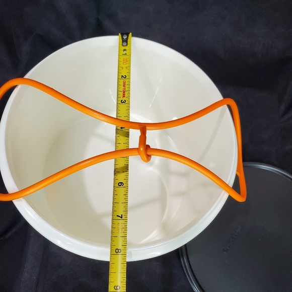 Tupperware Halloween Canister Handle Trick or Treat Bucket 14 Cup 266K-1 Monster - Picture 6 of 9